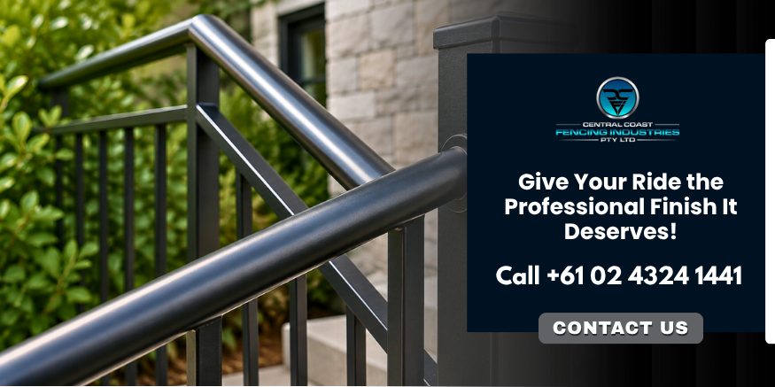 Contact Central Coast Fencing Industries for the best stainless steel handrails in Newcastle